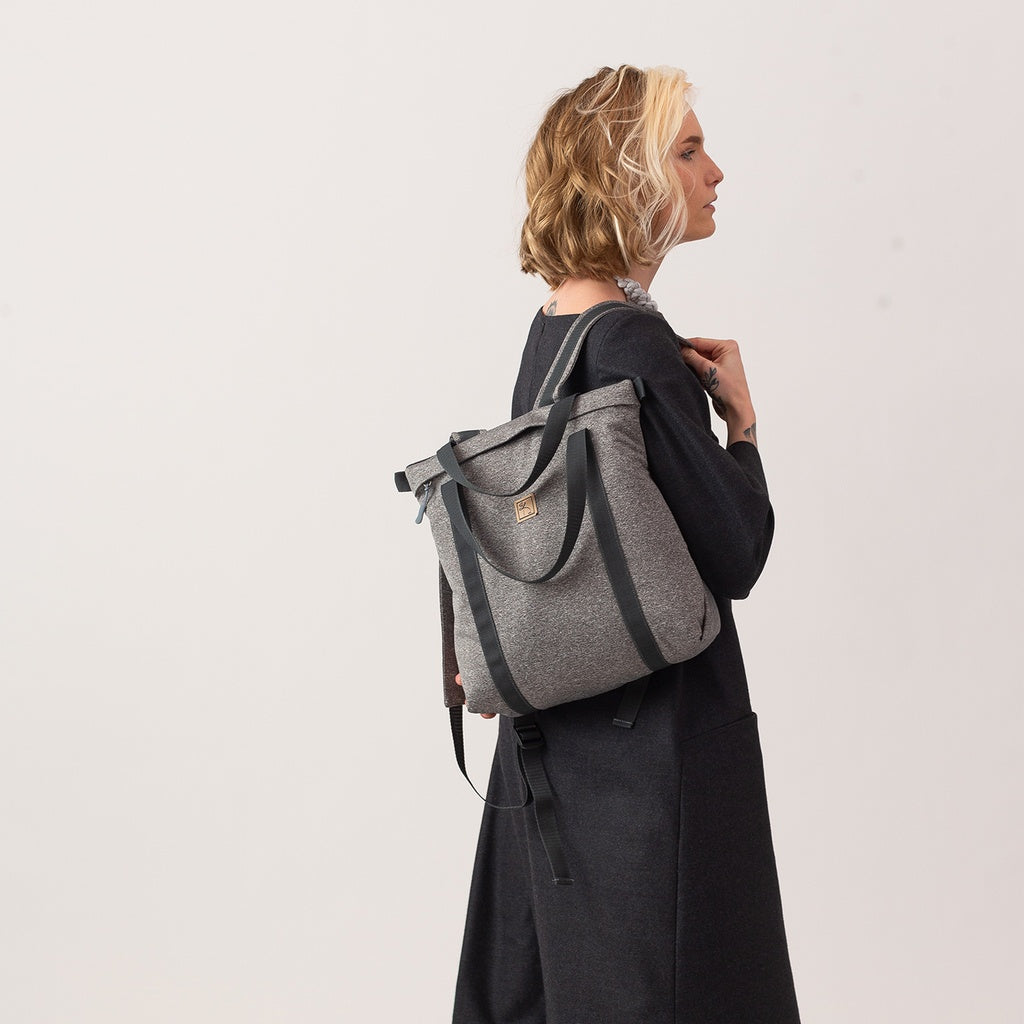 MINIMAL backpack grey melange