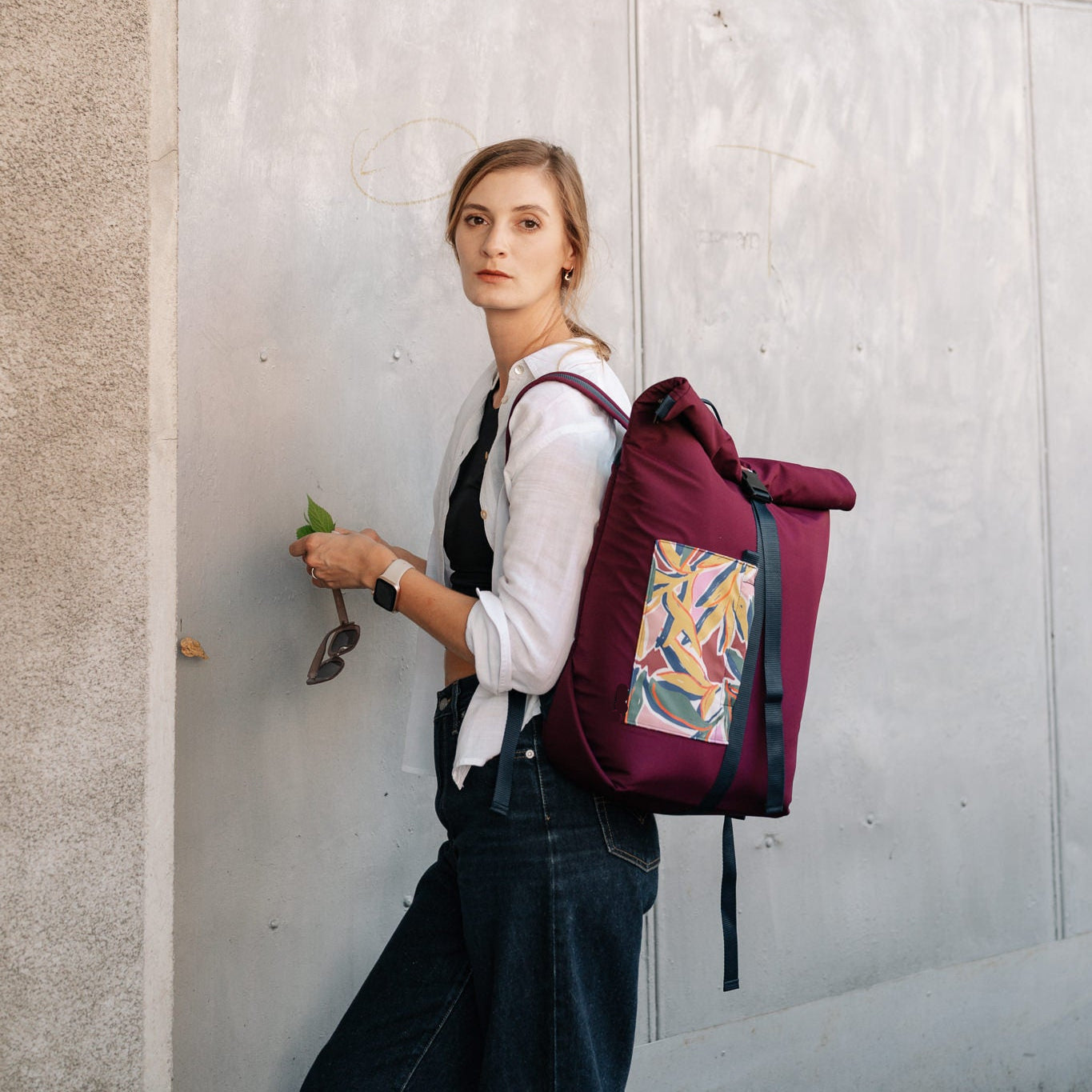 Rucsac rolltop Strelitzia