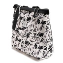 Rucsac MINIMAL Botanic alb-negru