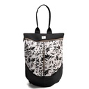 Rucsac Beetle Botanic alb-negru