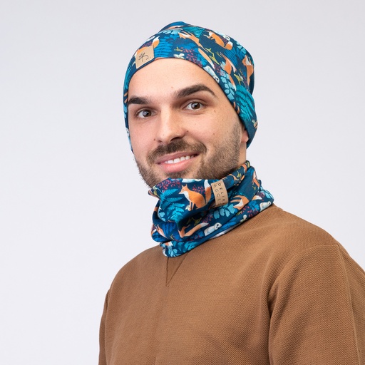 [CCL_A_vlp_s_frg] Căciulă adult vulpe și ferigă